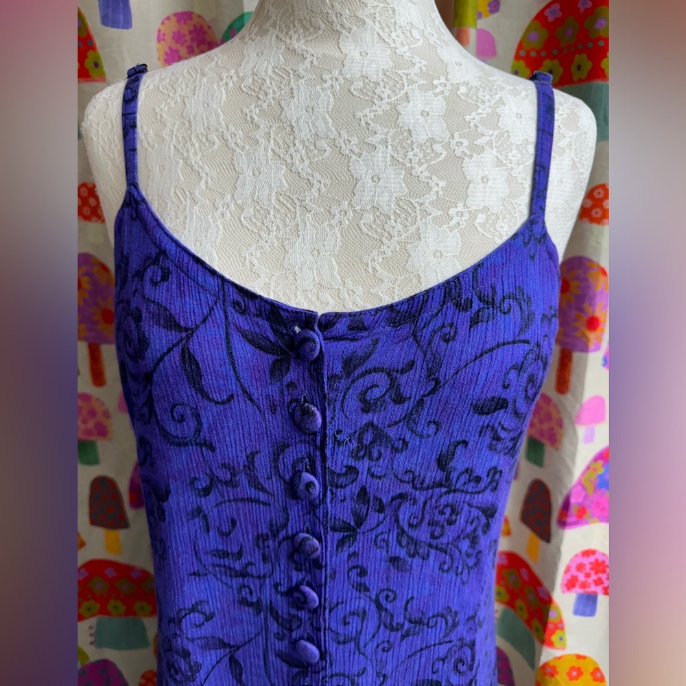 Serendipity Maui Spaghetti Strap Maxi Dress. Medium - Picture 3 of 10